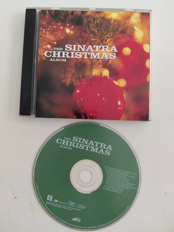 Frank Sinatra – The Sinatra Christmas Album –  1994  Avrupa Basım - CD Albüm-2.el