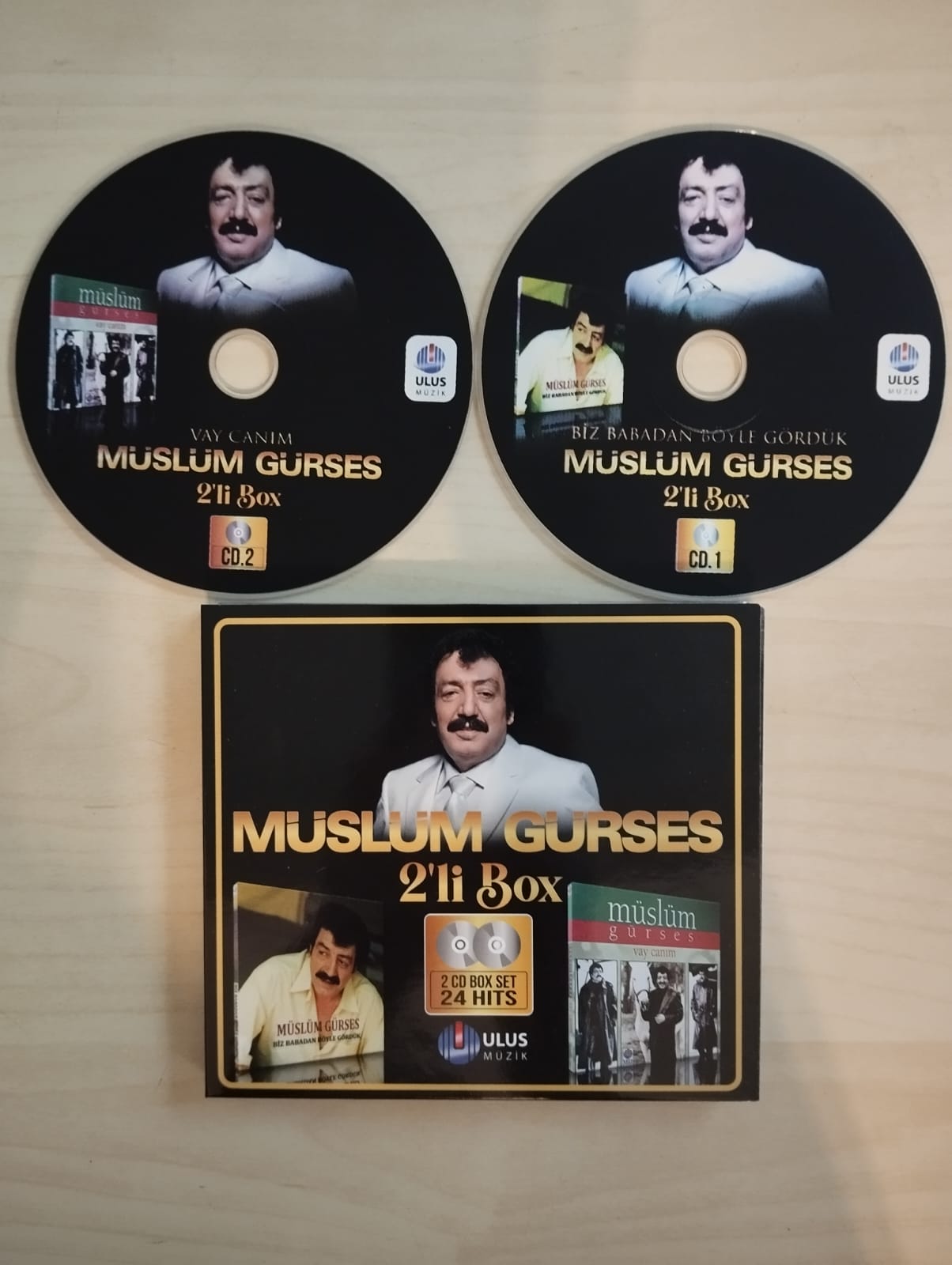Müslüm Gürses – Biz Babadan Böyle Gördük / Vay Canım (2’li Box) - 2XCD Albüm-2.el