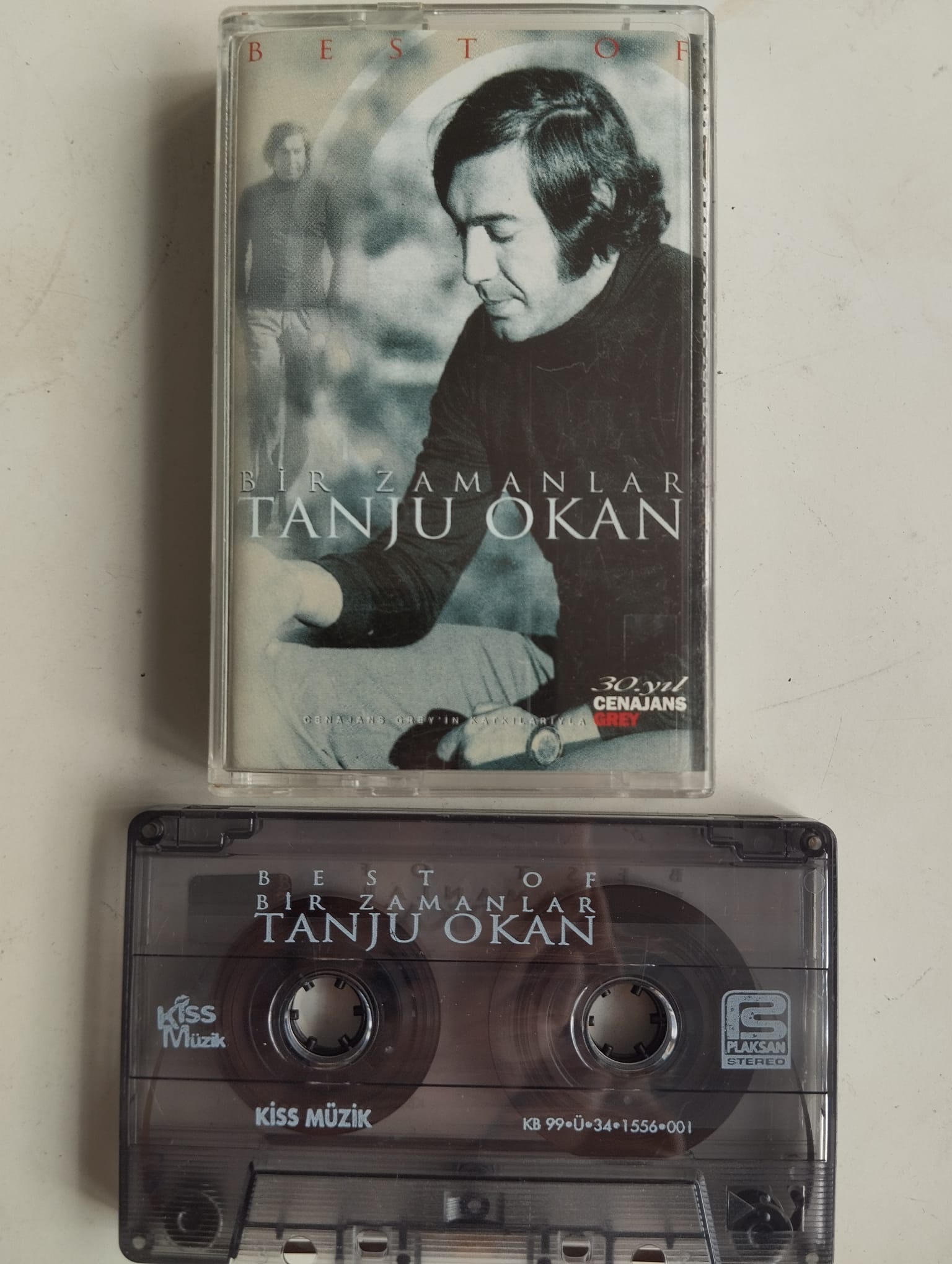 Tanju Okan – Bir Zamanlar - 1999 Türkiye Basım 2. El Kaset Albüm