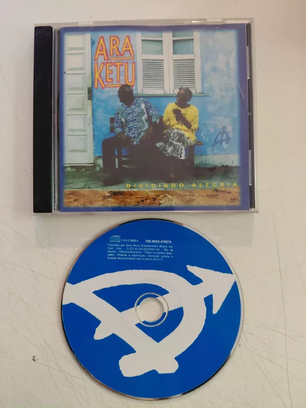 Ara Ketu – Dividindo Alegria  - 1996 Brezilya Basım CD Albüm-2.el