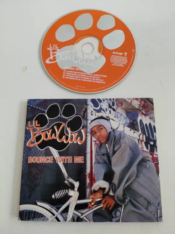 Lil Bow Wow – Bounce With Me – 2000 USA Basım - CD Maxi-Single /Hip Hop-2.el