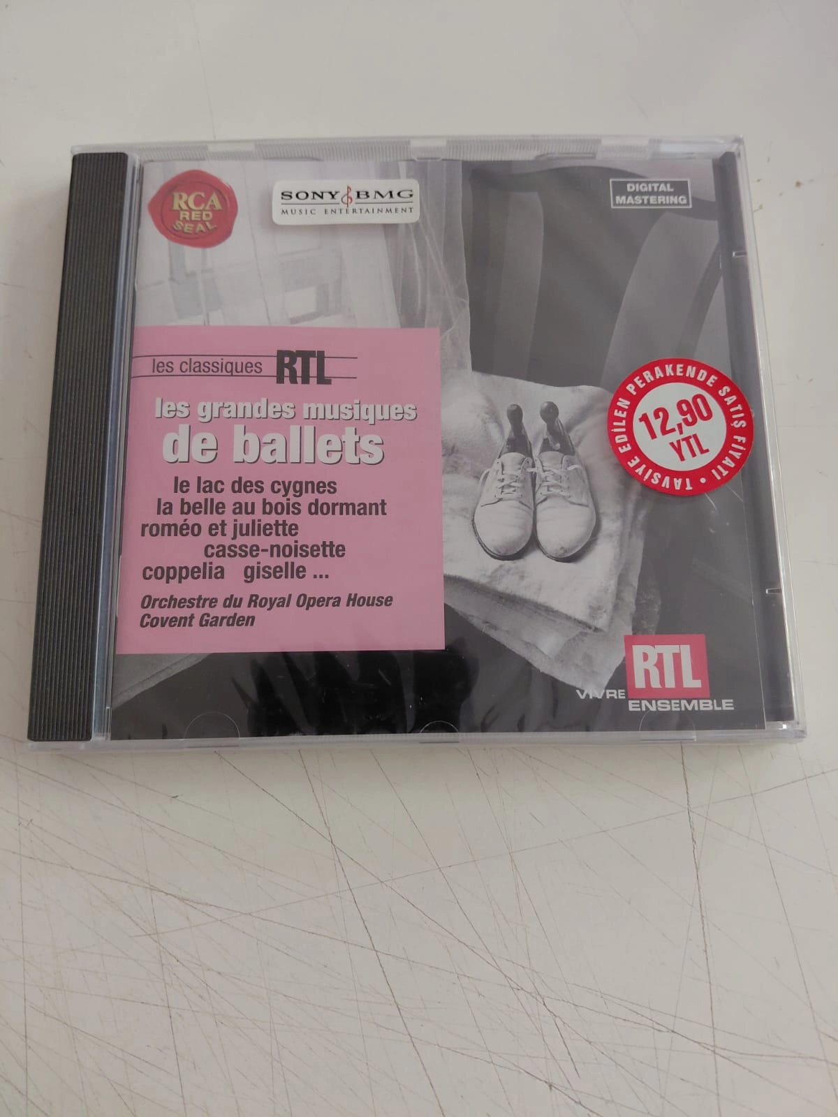 Les  Grandes Musiques de Ballets  -  Avrupa Basım  CD Albüm/Açılmamış Ambalajlı