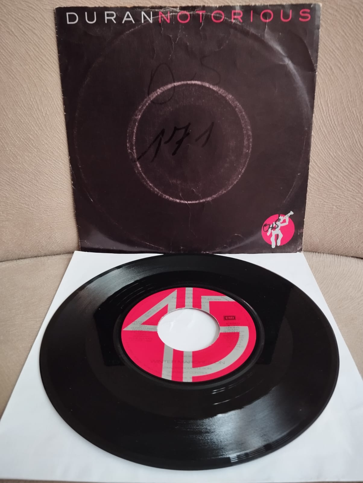 DURAN DURAN - NOTORIOUS -  1986 HOLLANDA  BASIM 45 LİK PLAK-2.el