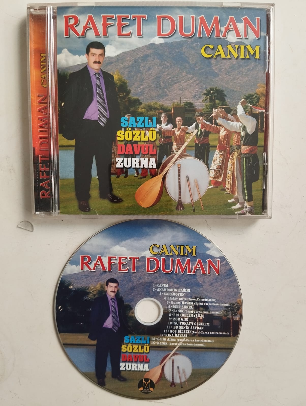 Rafet Duman – Canım - Türkiye Basım 2. El CD Albüm