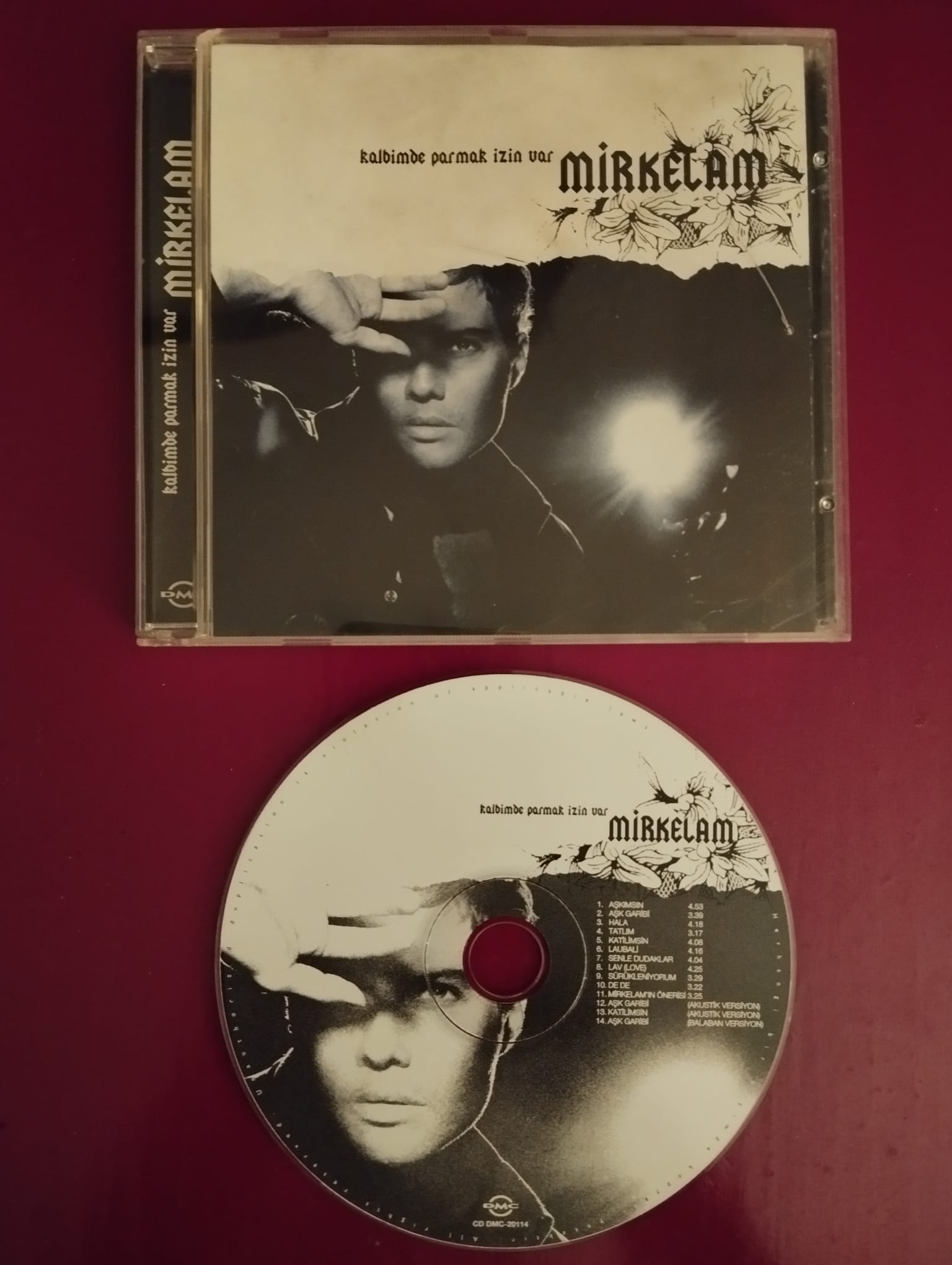 Mirkelam – Kalbimde Parmak İzin Var - 2002 Türkiye Basım CD Albüm-2.El