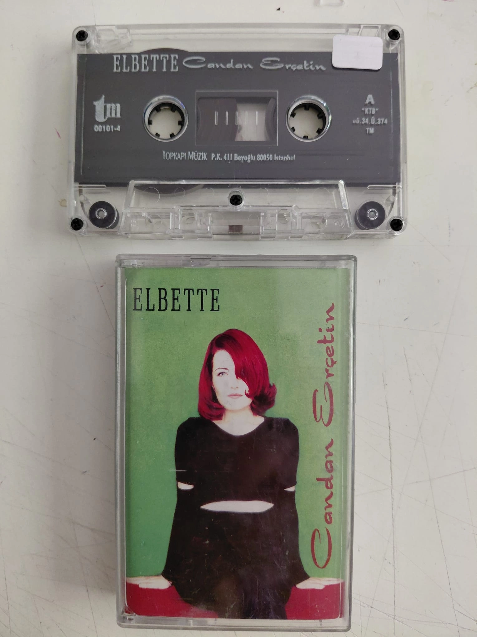 Candan Erçetin – Elbette -  2000 Türkiye Basım  Kaset Albüm-2.el