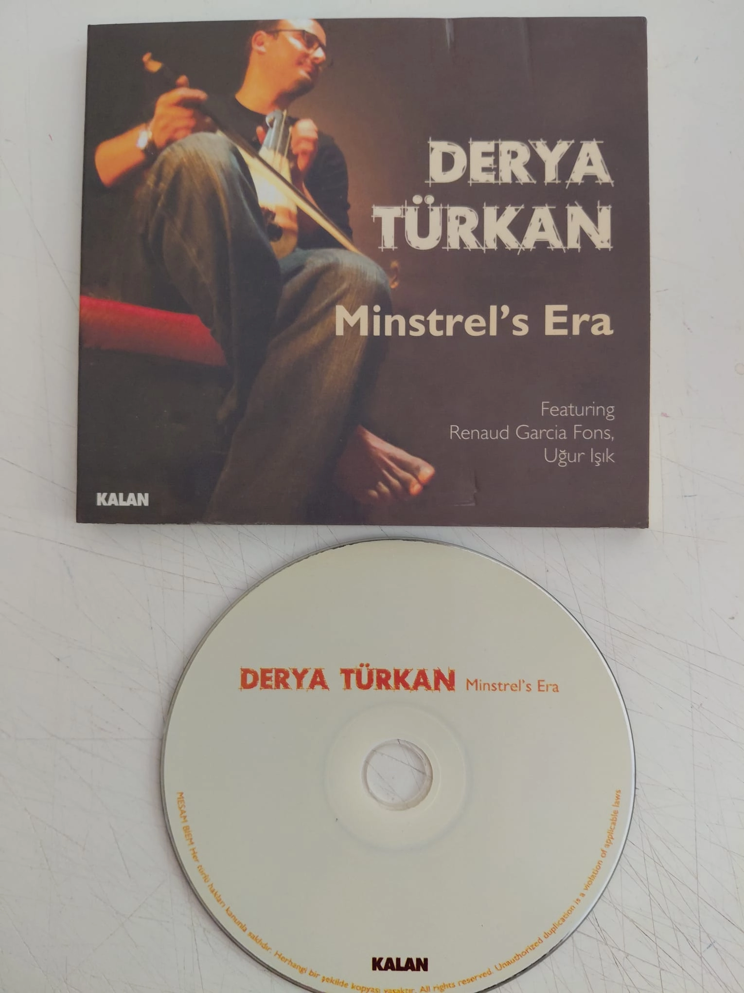 Derya Türkan – Minstrel’s Era - 2006 Türkiye Basım CD Albüm-2.el