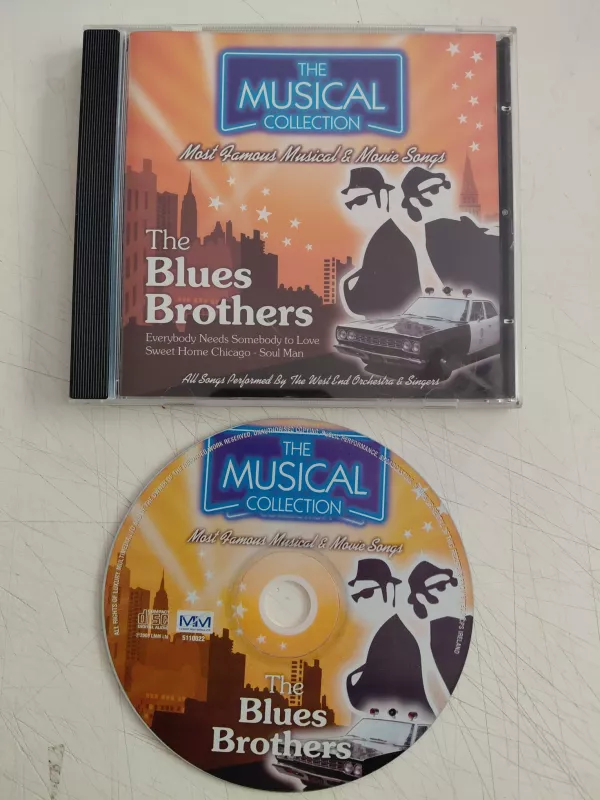 The West End Orchestra & Singers – The Blues Brothers - 2008 İrlanda Basım CD Albüm -2.el