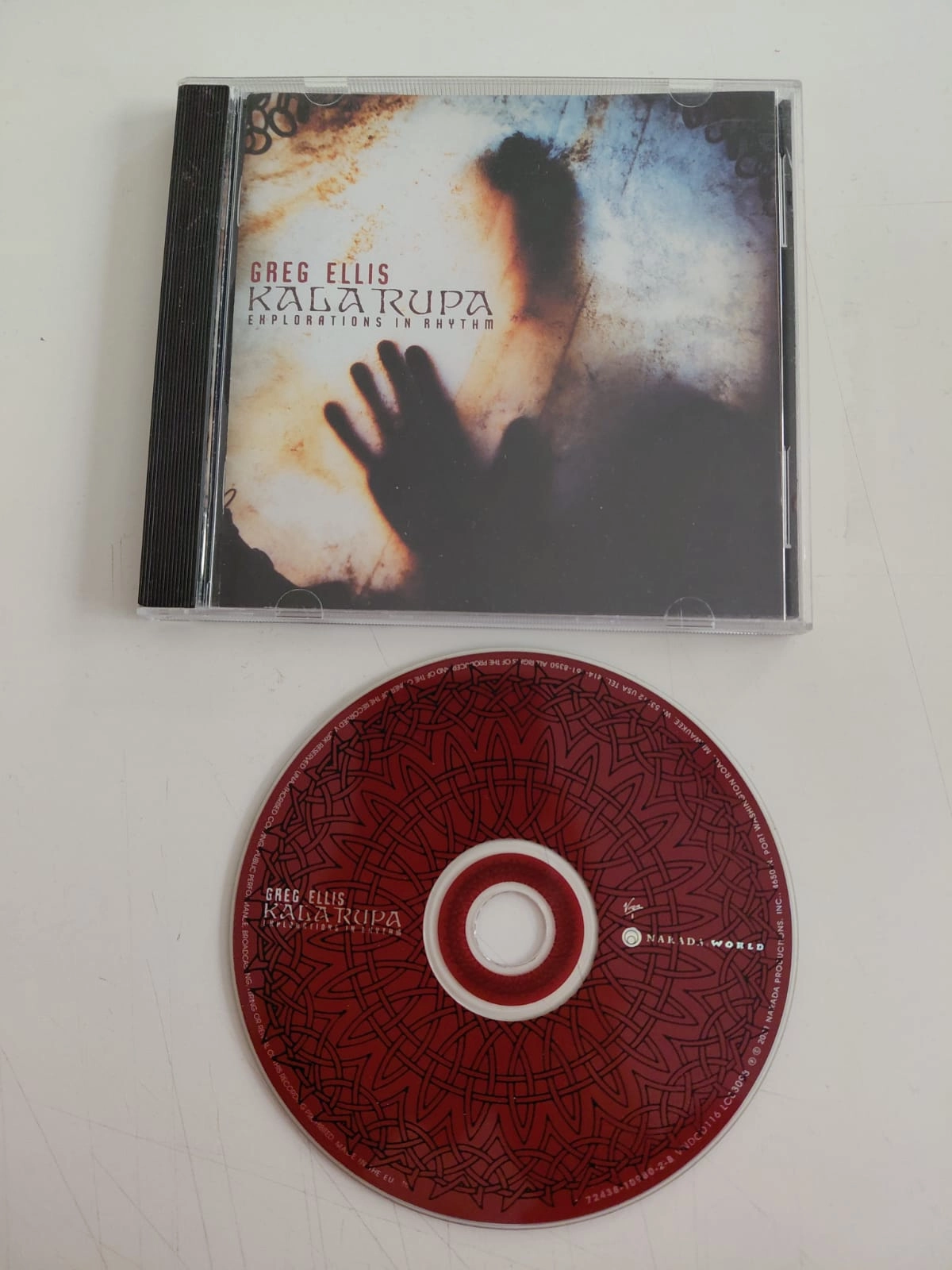 Greg Ellis – Kala Rupa: Explorations In Rhythm - 2002  Avrupa Basım CD Albüm-2.el
