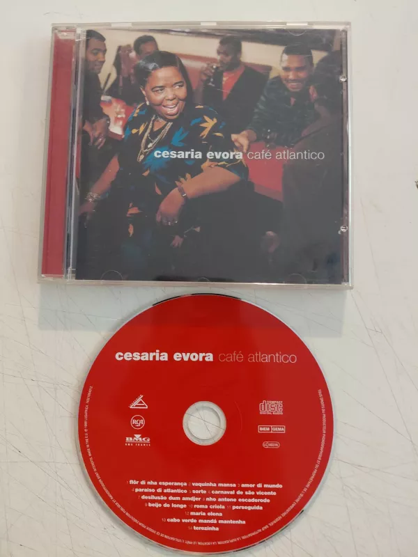 Cesaria Evora ‎– Café Atlantico   - 1999  Avrupa  Basım -  CD Albüm-2.el