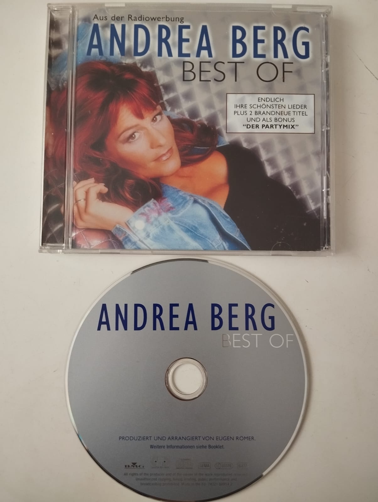Andrea Berg – Best Of - 2001 Avrupa Basım - 2. El CD Albüm