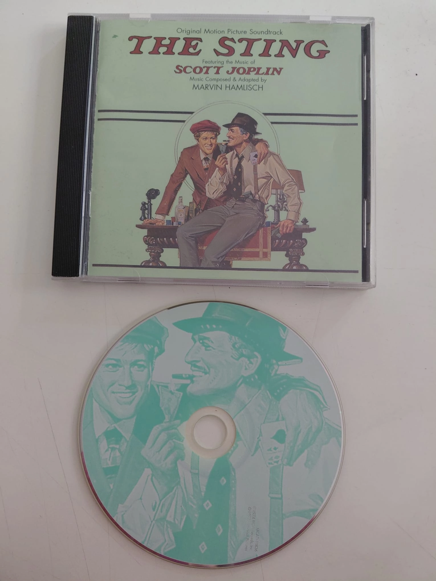 Marvin Hamlisch – The Sting (Soundtrack) – 1998 USA Basım - CD Albüm-2.el