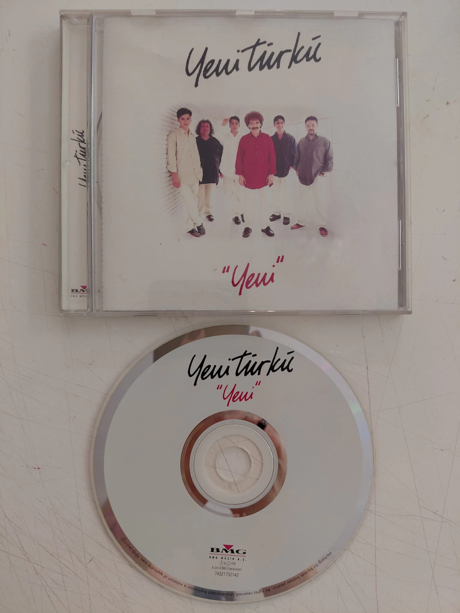 Yeni Türkü – ’’Yeni’’ - 1999 Türkiye Basım CD Albüm-2.el