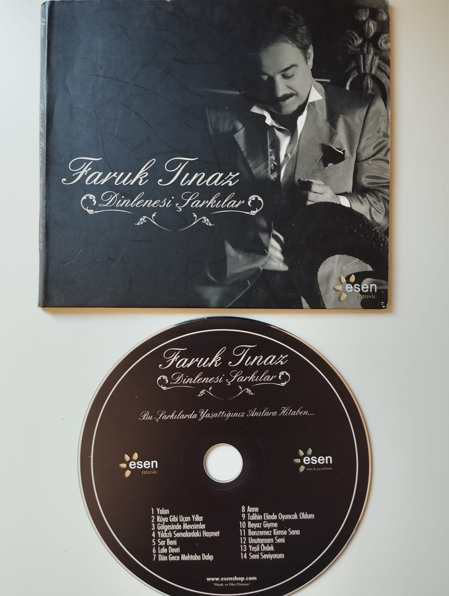 Faruk Tınaz – Dinlenesi Şarkılar - 2007 Türkiye Basım - 2. El CD Albüm
