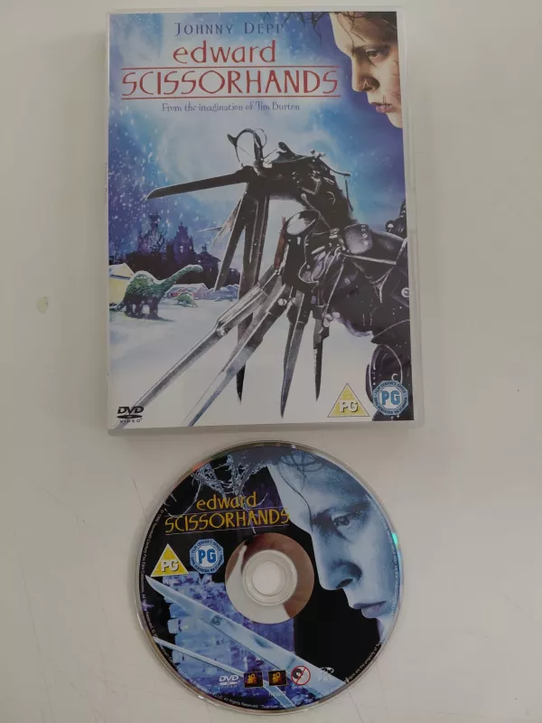 Edward Scissorhands / Johnny Deep -  Bir Tim Burton Filmi - DVD Film -2.EL