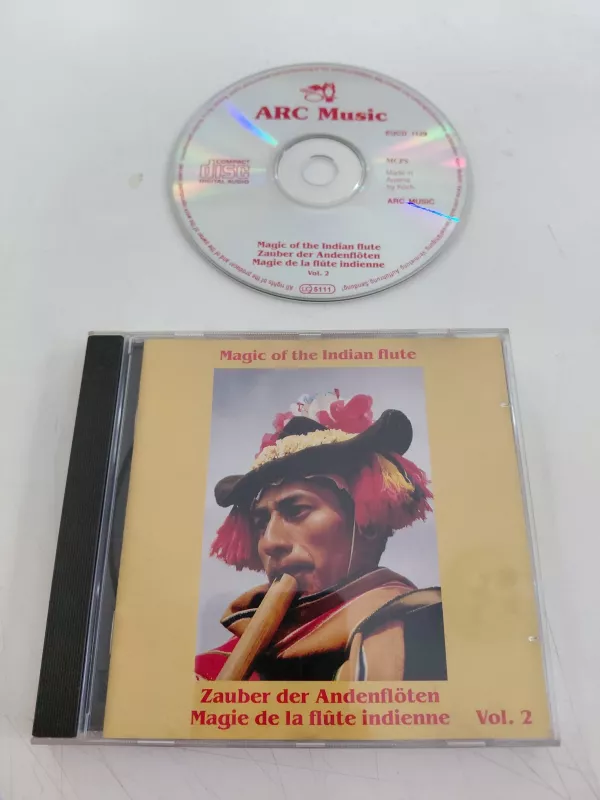 Magic Of The Indian Flute /  Magie de la Flûte Indienne Vol. 2  - CD Albüm-2.el