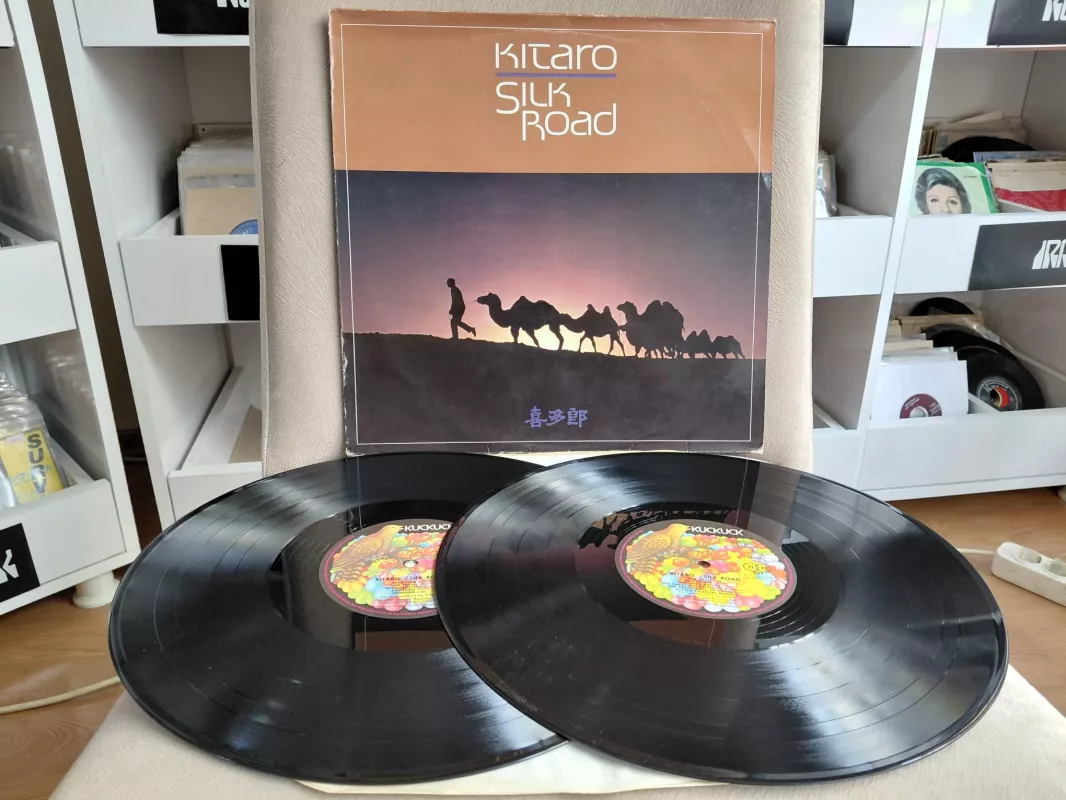 Kitaro – Silk Road - 1981 Almanya Basım Albüm 2xLP Plak-2.el