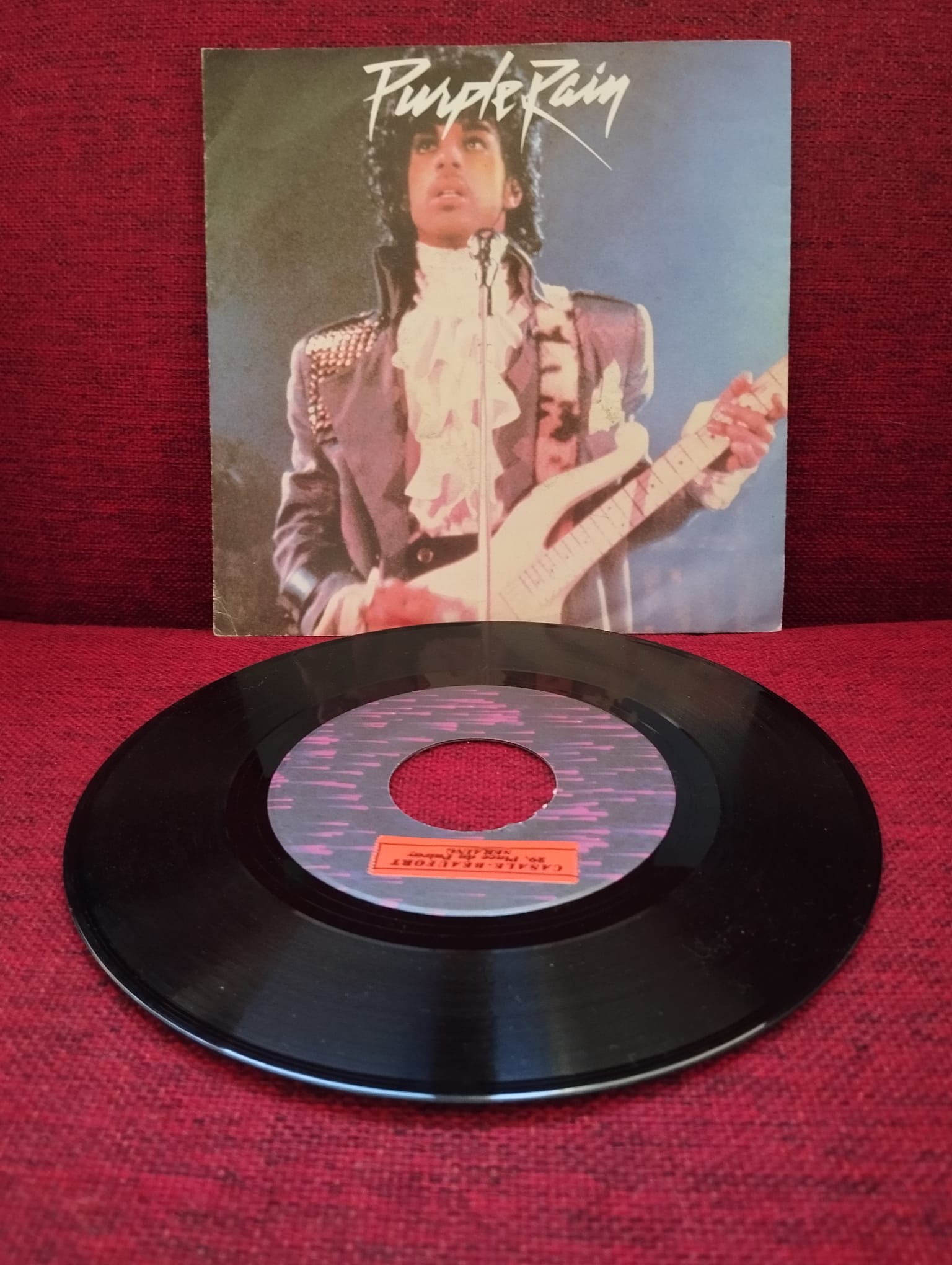 Prince And The Revolution – Purple Rain - 1984  Avrupa Basım 45 lik Plak-2.EL