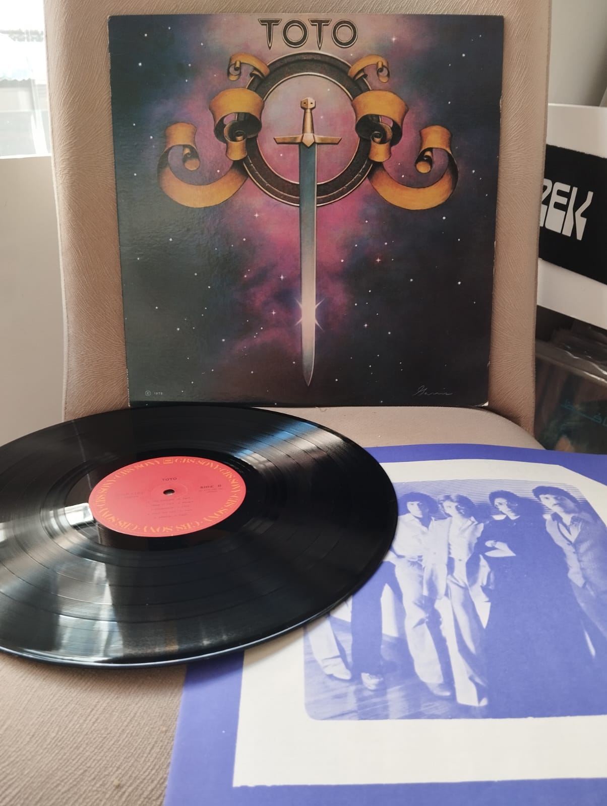 Toto – Toto - 1984 Japonya Basım 33 Lük LP Albüm Plak-2.EL