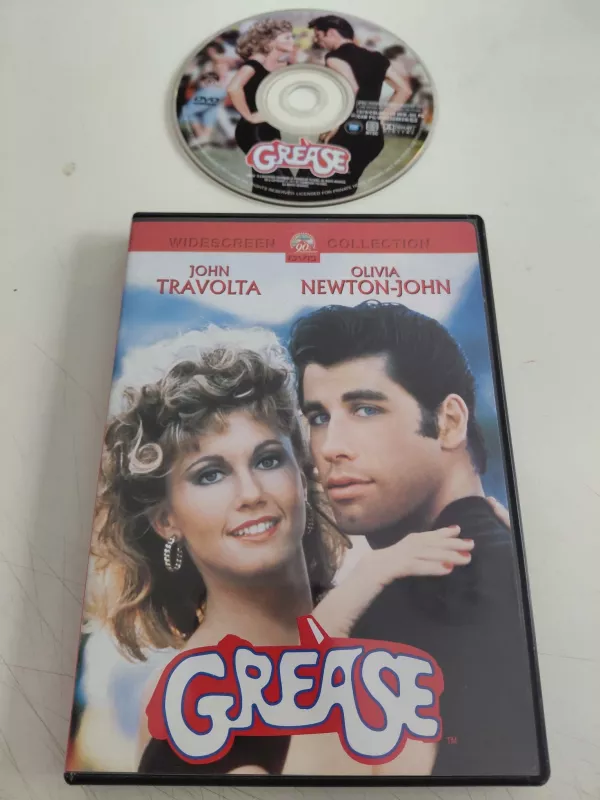 GREASE  / John Travolta - DVD Film /1. Bölge-Türkçe altyazı yoktur-2.el