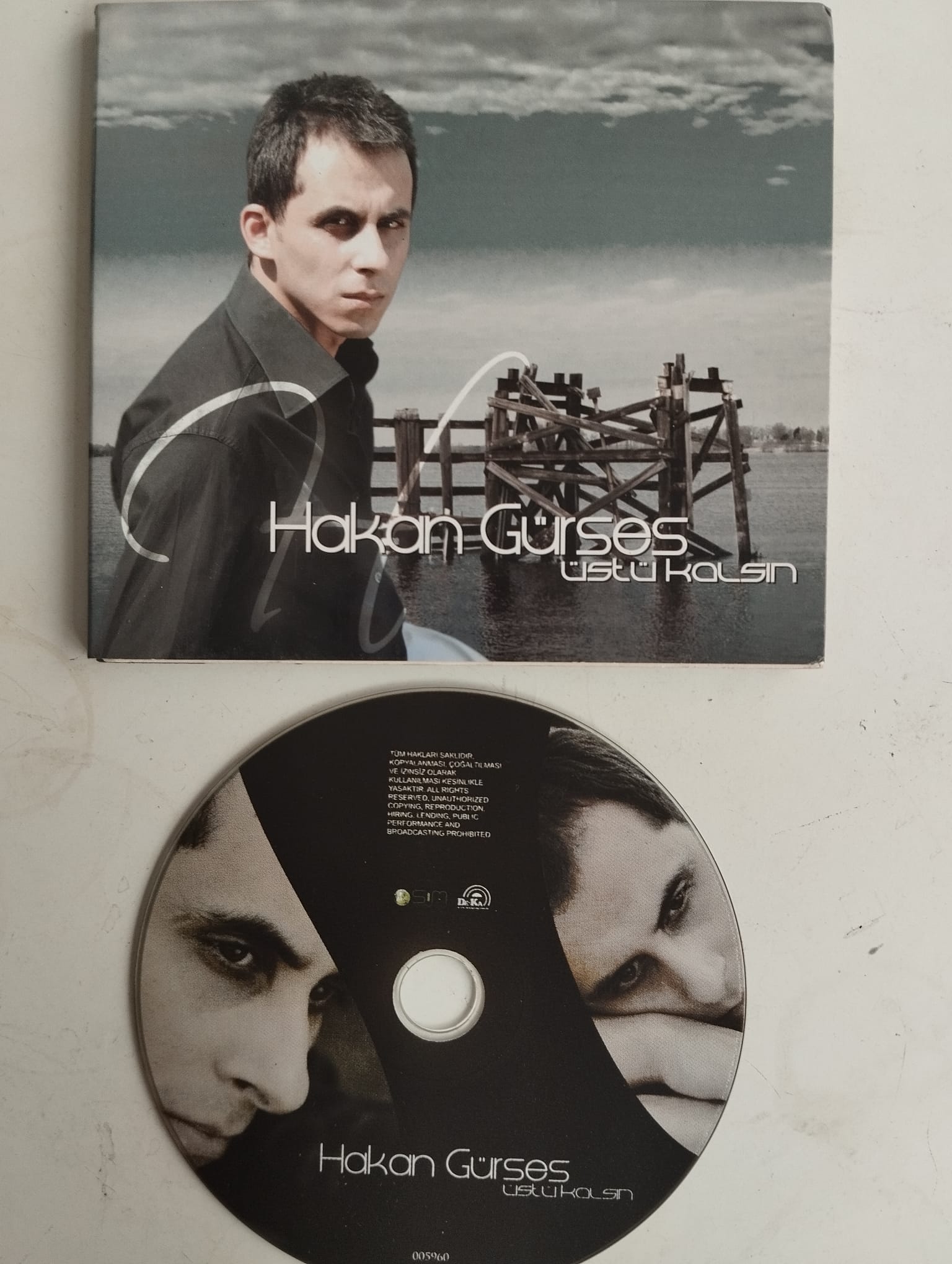 Hakan Gürses  / Üstü Kalsın -  Türkiye Basım - 2. El CD Albüm
