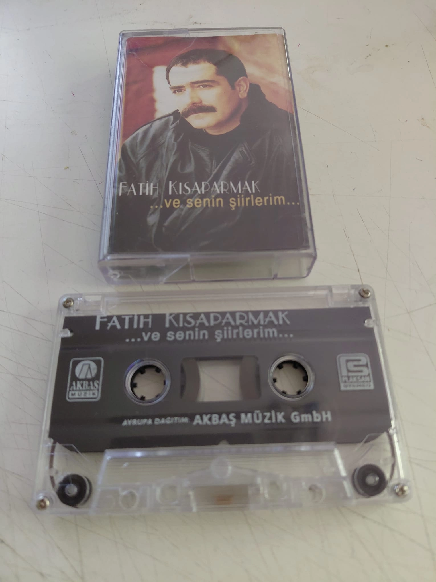 Fatih Kısaparmak – ve senin şiirlerim... -  Almanya Basım  Kaset Albüm/ Akbaş Müzik-2.el