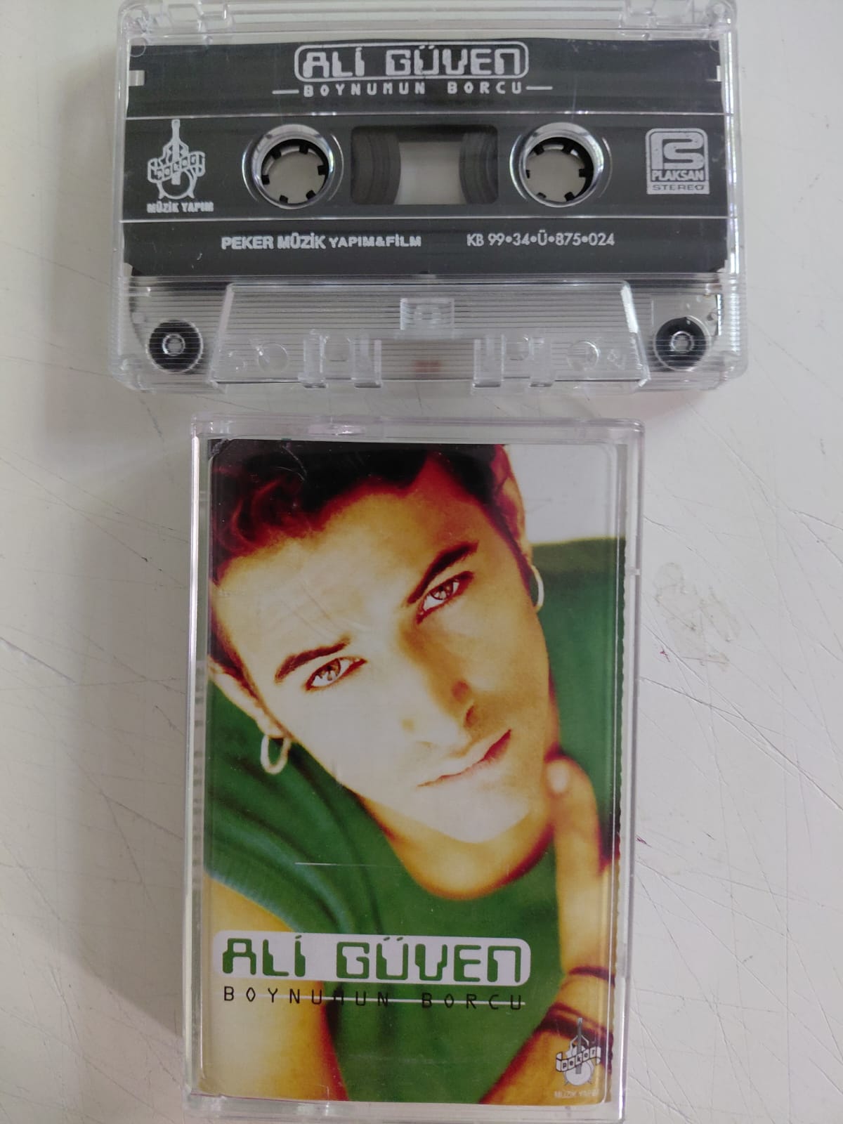 Ali Güven – Boynumun Borcu - 1999 Türkiye Basım Kaset-2.el