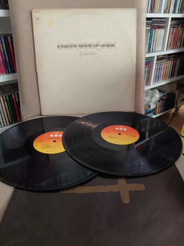 Earth, Wind & Fire – Gratitude - 1975 Almanya Basım 33’lük Double LP Albüm Plak-2.el