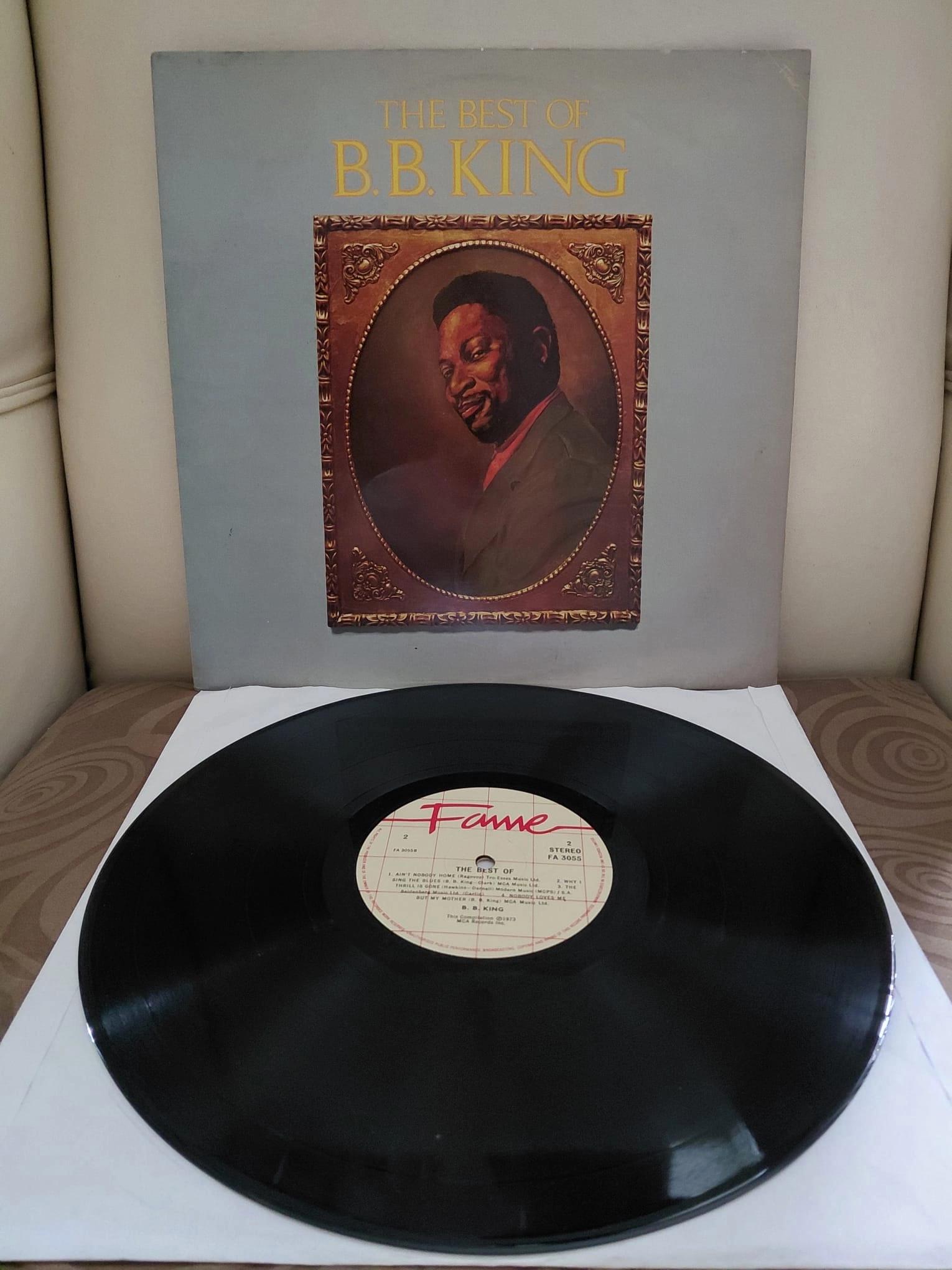 B.B. King – The Best Of B.B. King - 1973 İngiltere Basım 33 lük LP Plak