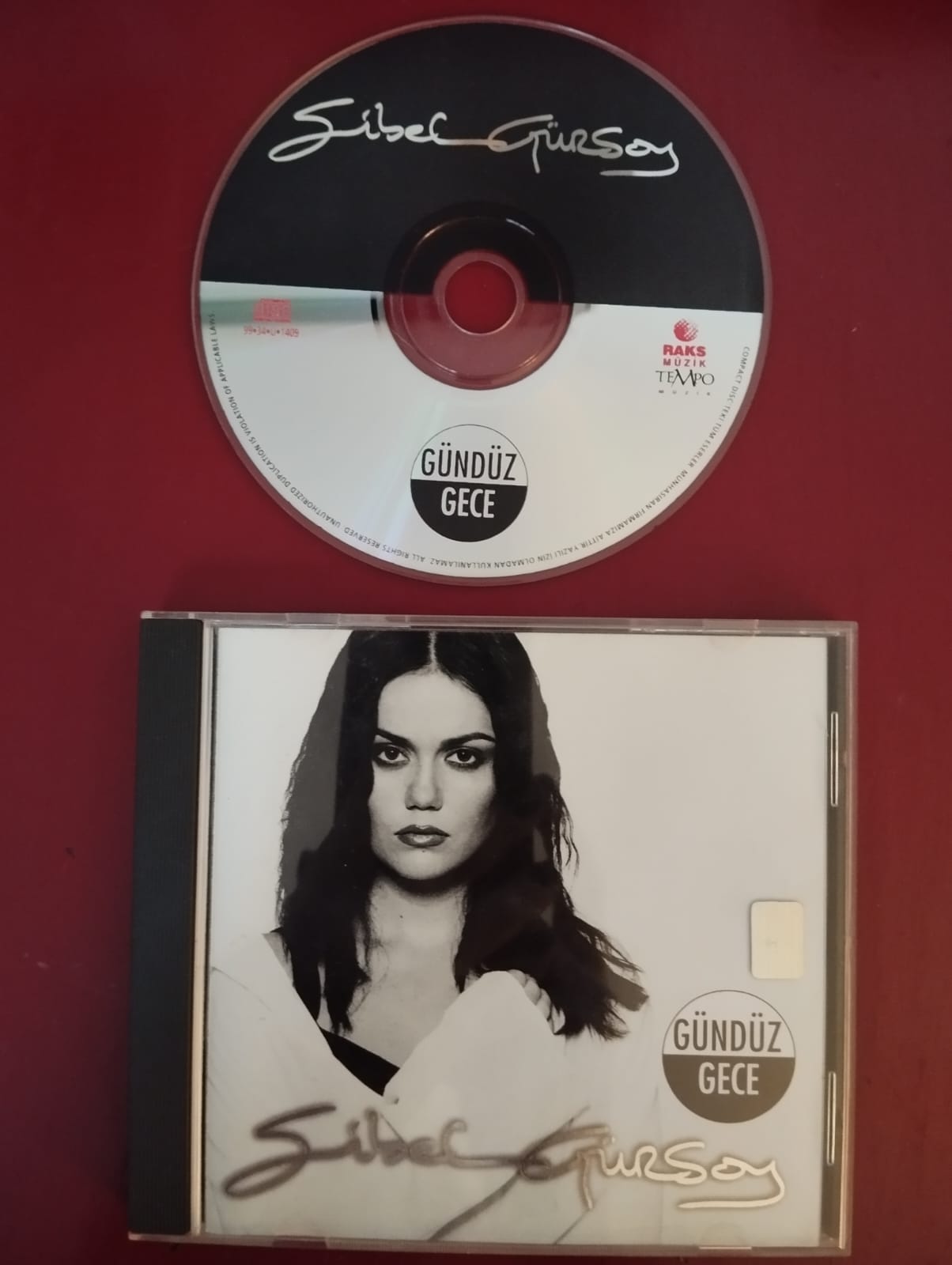 Sibel Gürsoy ‎– Gündüz Gece - 1999 Türkiye  Basım CD Mini Albüm - 2.El
