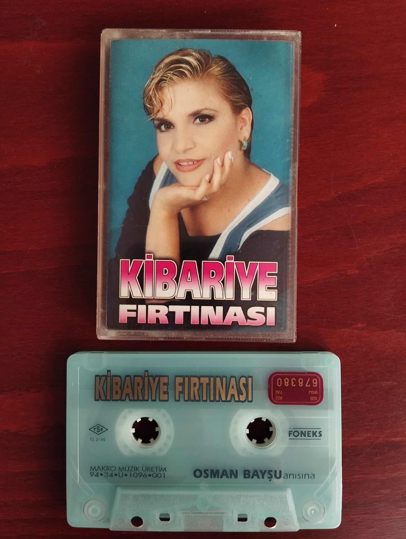 Kibariye – Kibariye Fırtınası - 1994 Türkiye Basım Kaset Albüm-2.el