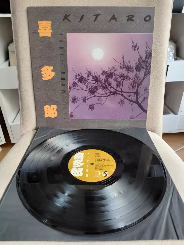 Kitaro – Full Moon Story - 1985 USA Basım Albüm LP Plak-2.el