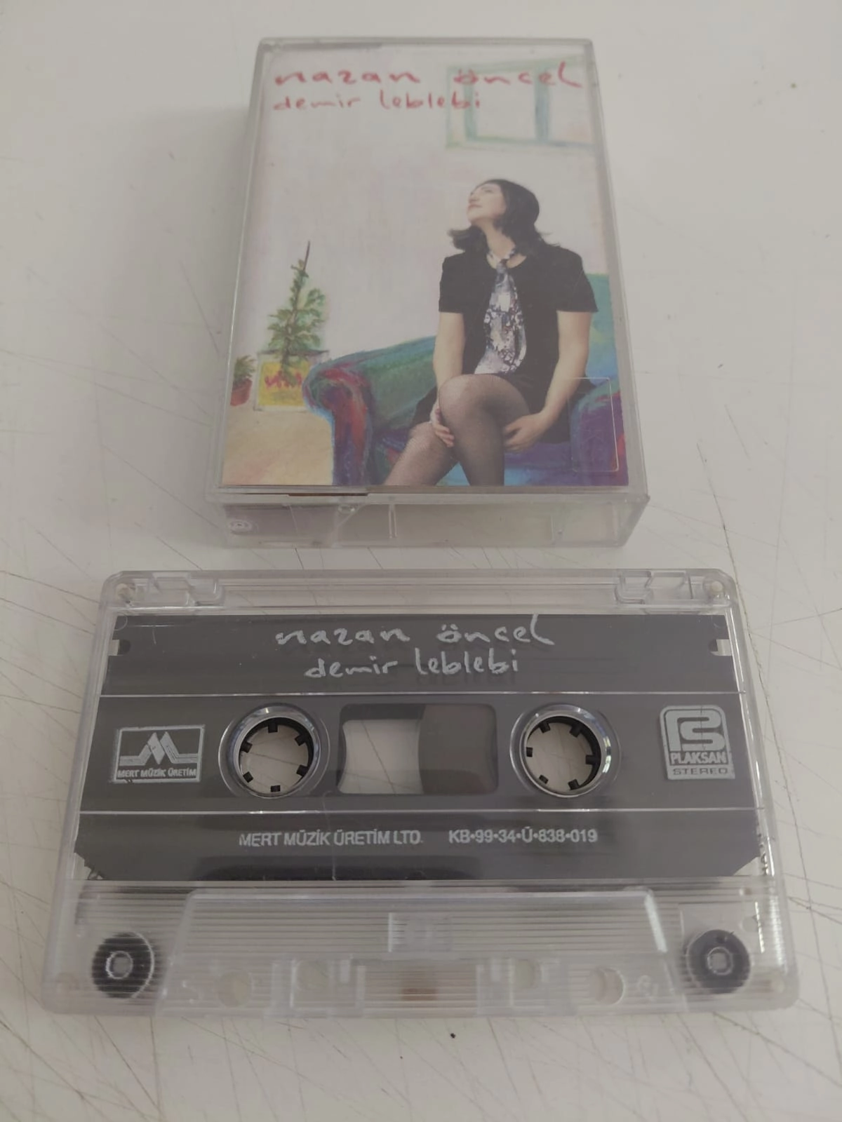 Nazan Öncel – Demir Leblebi - 1999 Türkiye Basım  Kaset Albüm-2.el