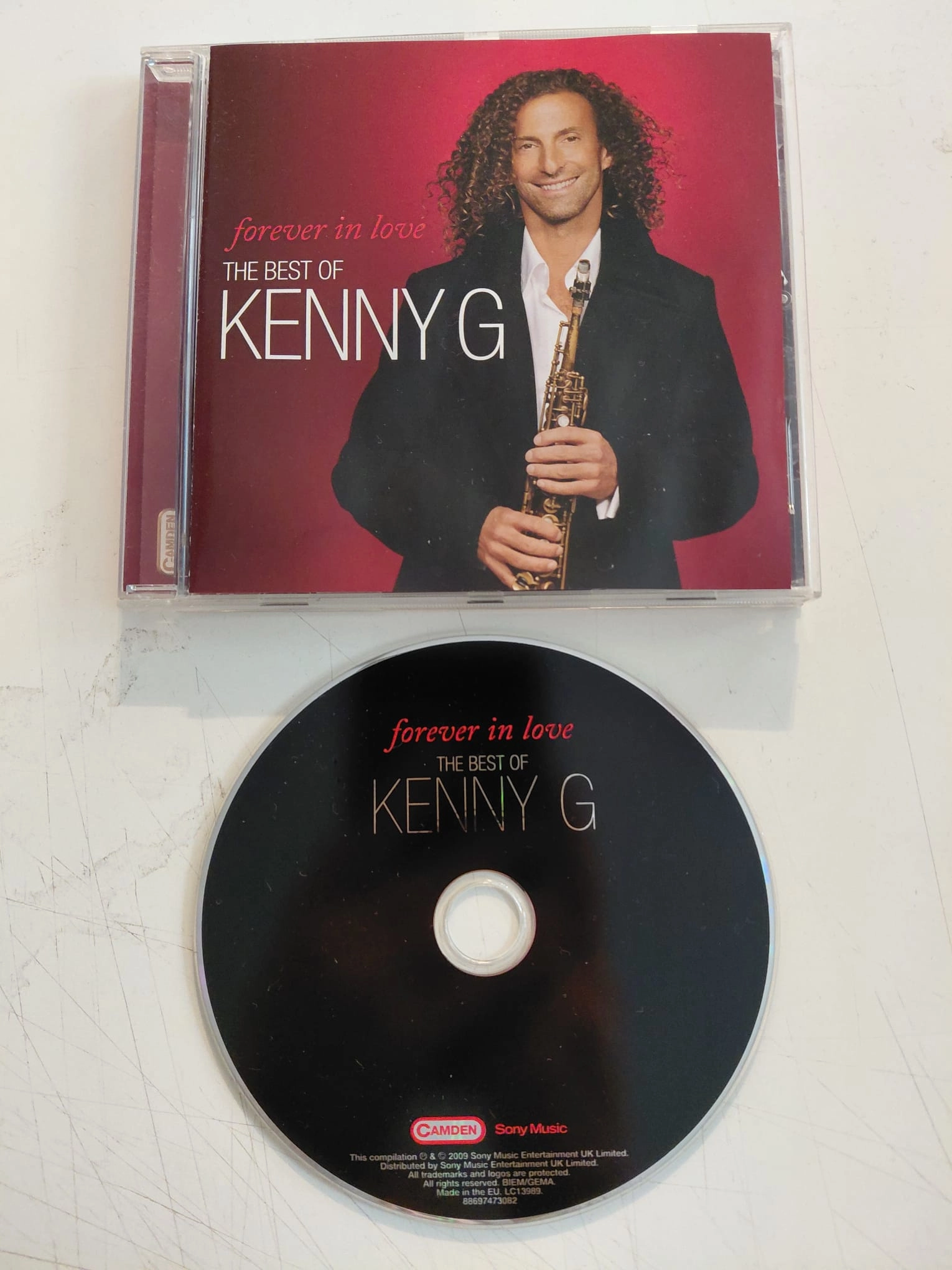 Kenny G – Forever In Love (The Best Of Kenny G) – İngiltere Basım - CD Albüm-2.el