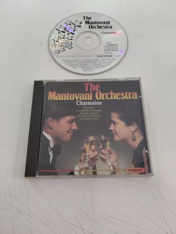 The Mantovani Orchestra – Charmaine – Avrupa  Basım - CD Albüm-2.el