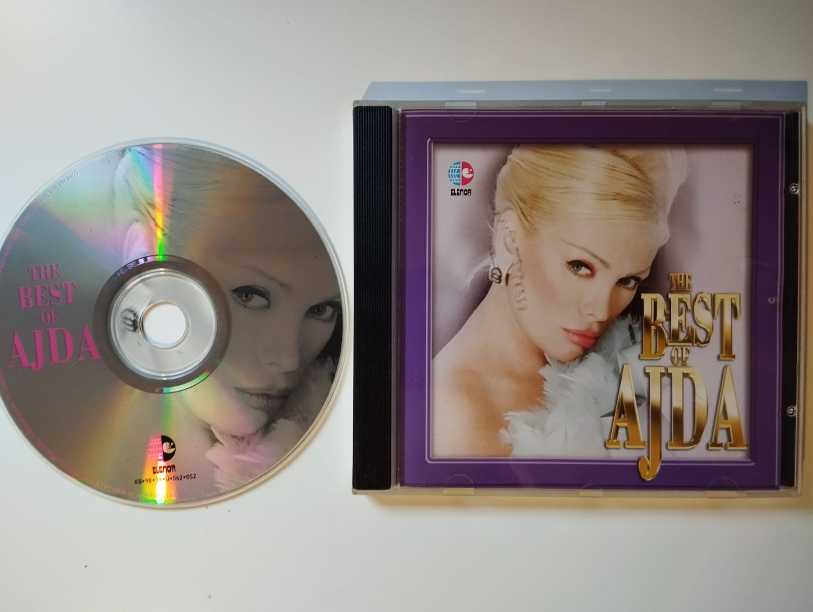 Ajda Pekkan – The Best Of Ajda - 1998 Türkiye Basım CD Albüm- 2.El