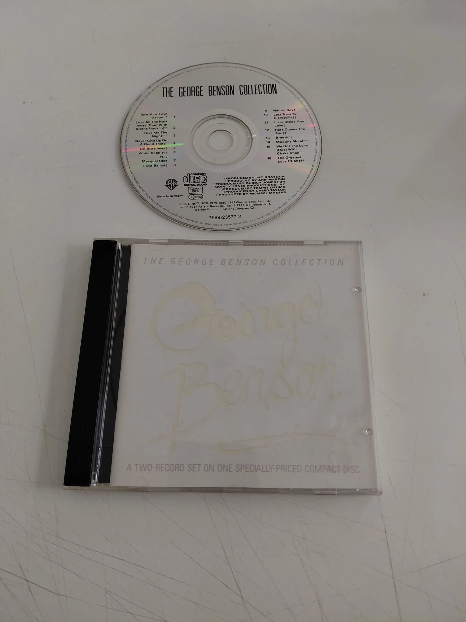 George Benson – The George Benson Collection - Almanya Basım CD Albüm-2.el