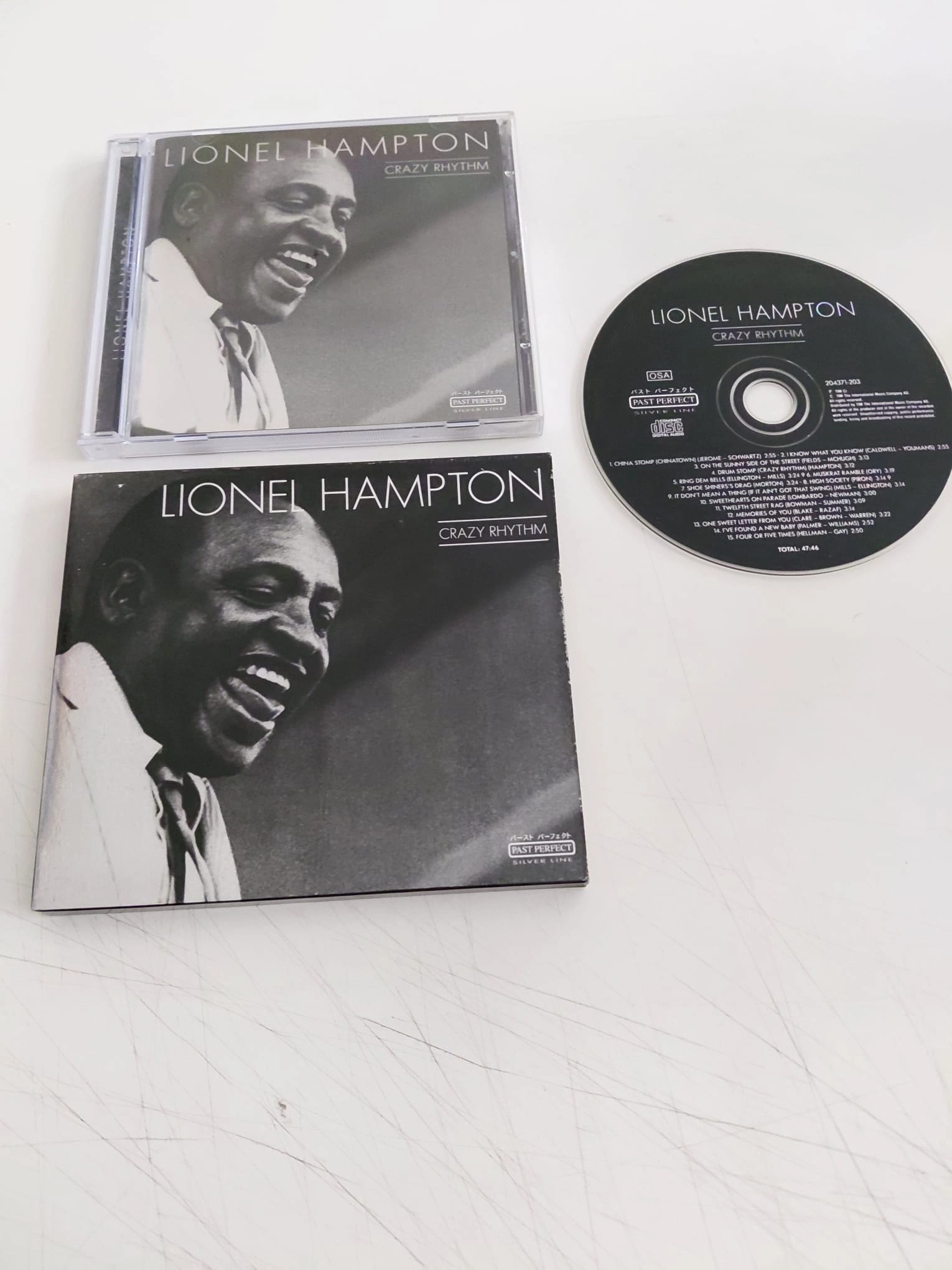 Lionel Hampton – Crazy Rhythm – 2000 Almanya Basım - CD Albüm-2.el