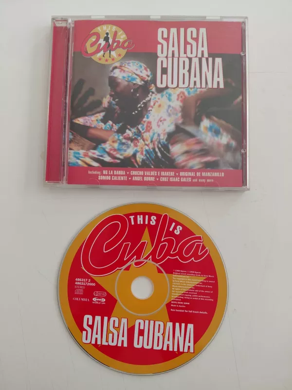 Salsa Cubana  – 1999  Avrupa Basım - CD Albüm-2.el
