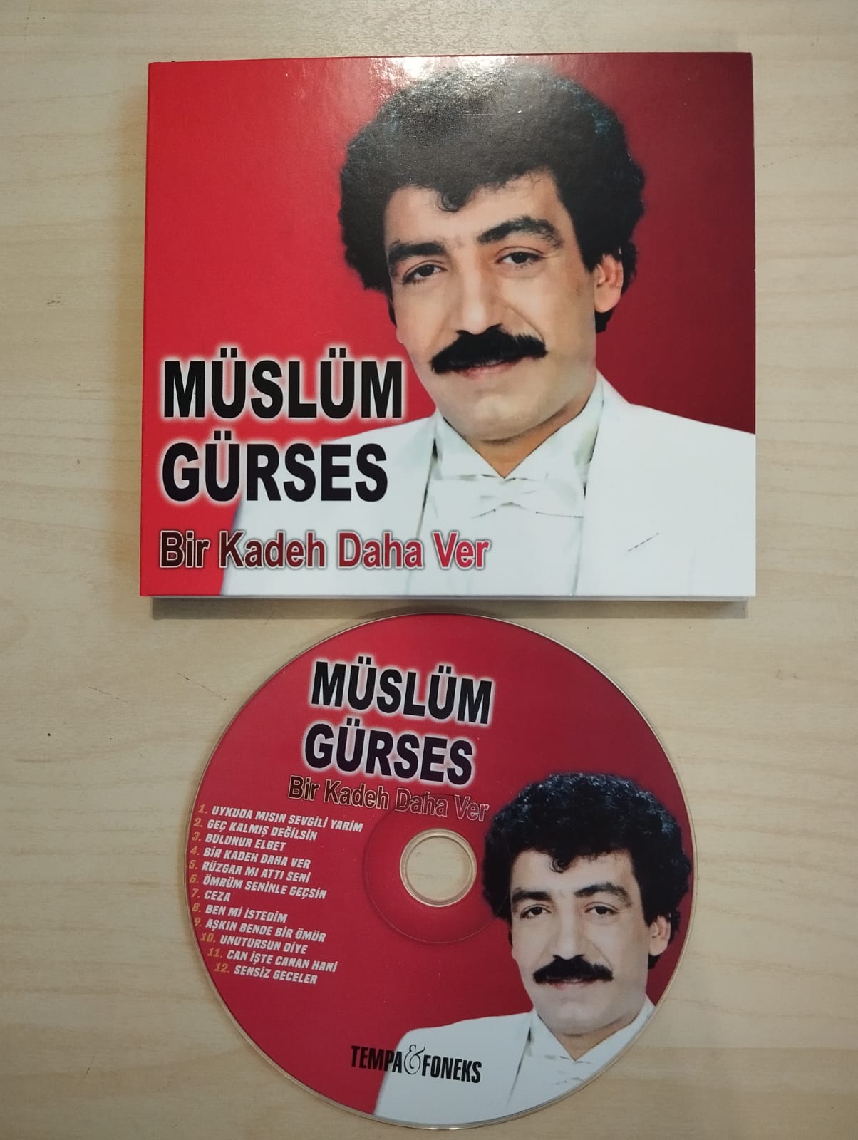 Müslüm Gürses – Bir Kadeh Daha Ver - Türkiye Basım - CD Albüm-2.el