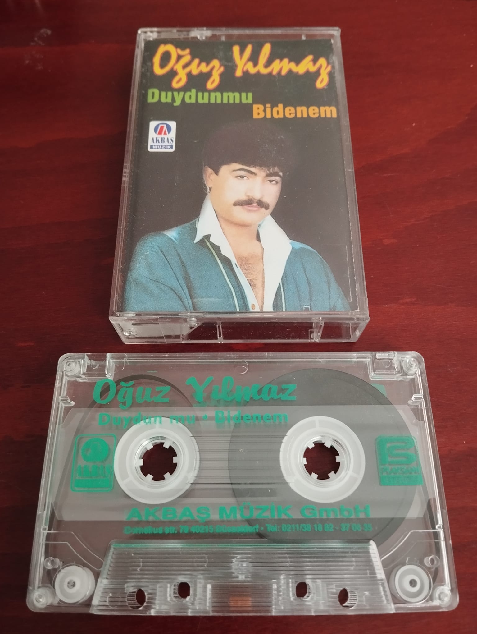 OĞUZ YILMAZ  - Duydun mu /Bidenem -  Almanya Basım  Nadir Kaset / Akbaş Müzik-2.el