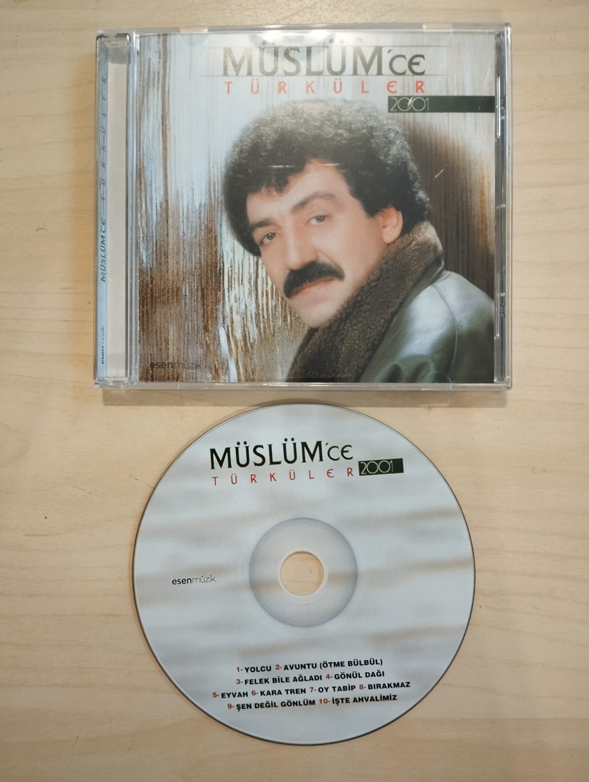 Müslüm Gürses – Müslüm’ce Türküler - Türkiye Basım - CD Albüm-2.el