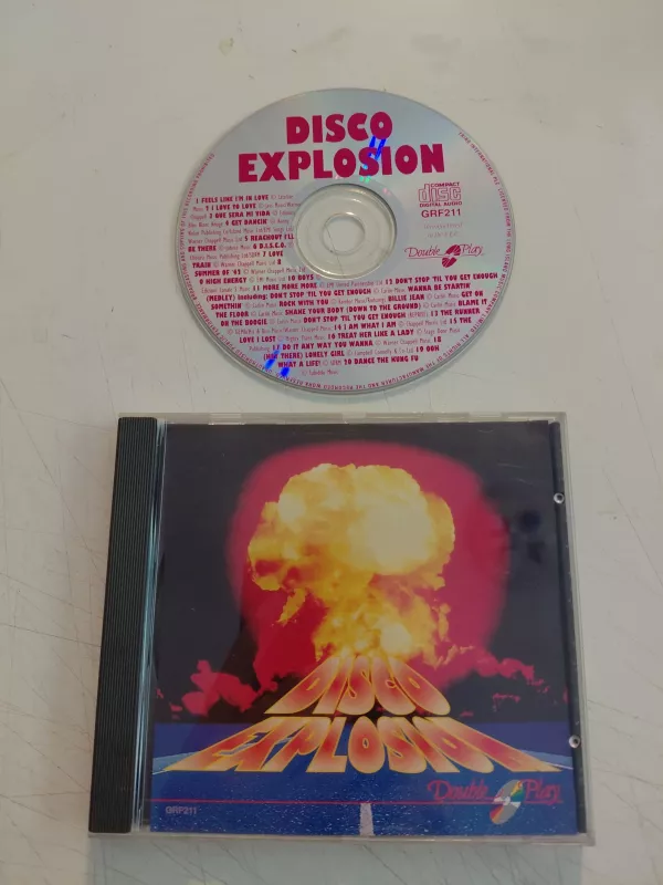 Disco Explosion - Avrupa Basım CD Albüm-2.el