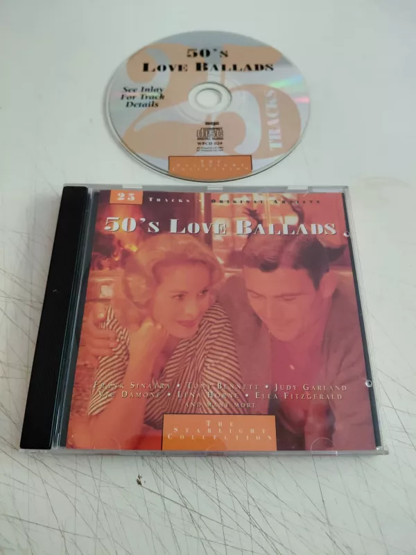 50’s Love Ballads - 1995 Avrupa Basım CD Albüm-2.el