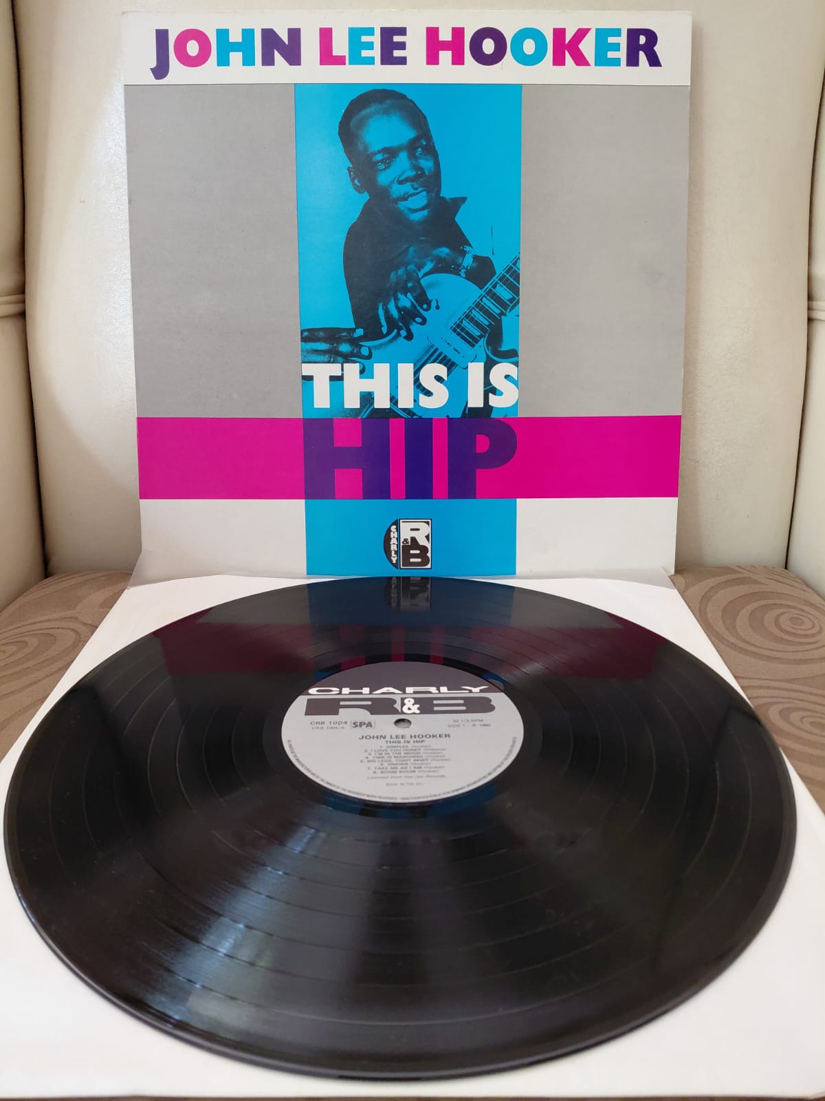 John Lee Hooker – This Is Hip - 1980 İngiltere Basım LP Plak Albüm -2.EL