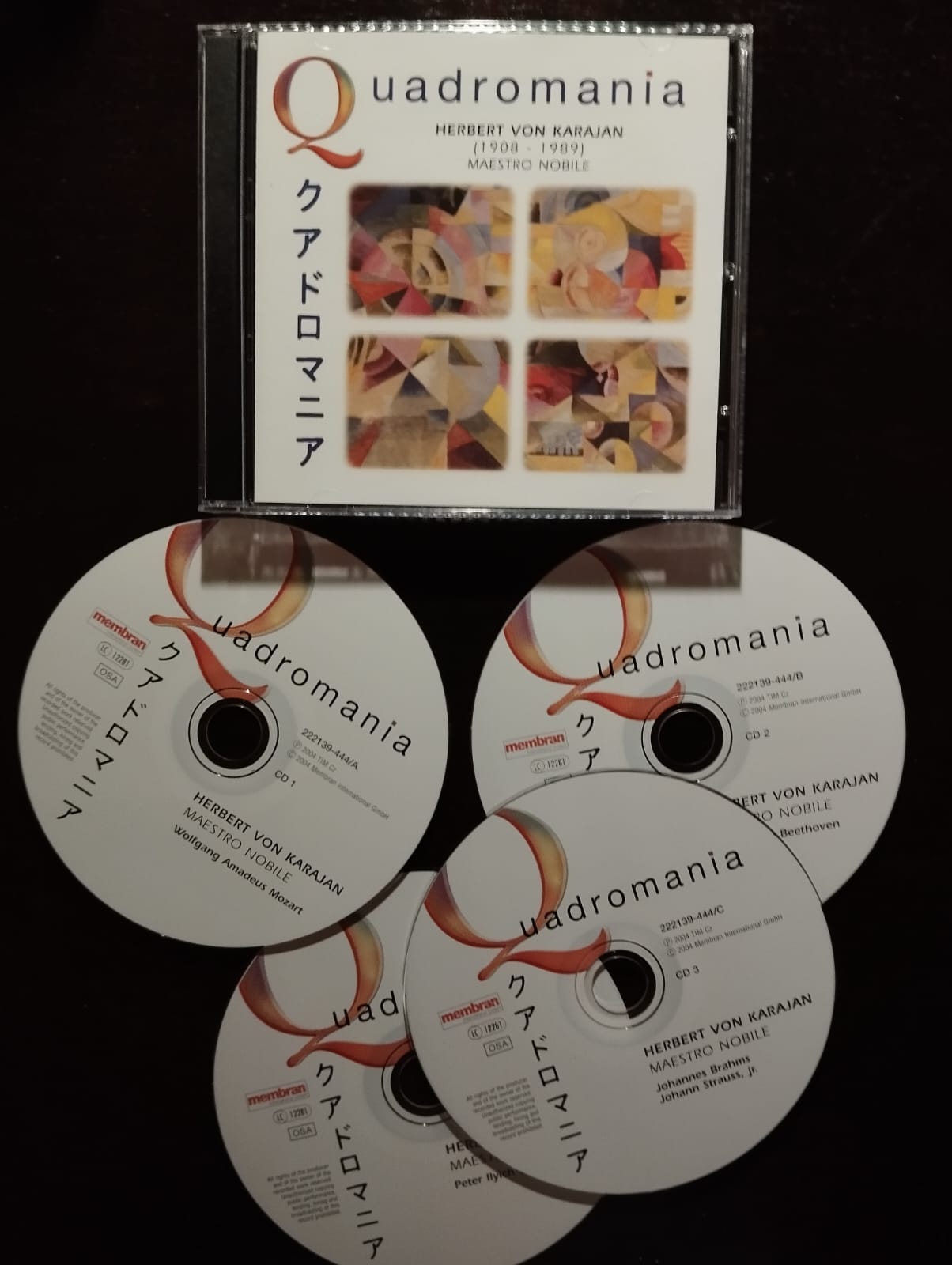 Herbert von Karajan ‎– Maestro Nobile - 2004  Avrupa Basım 2. El 4xCD Albüm
