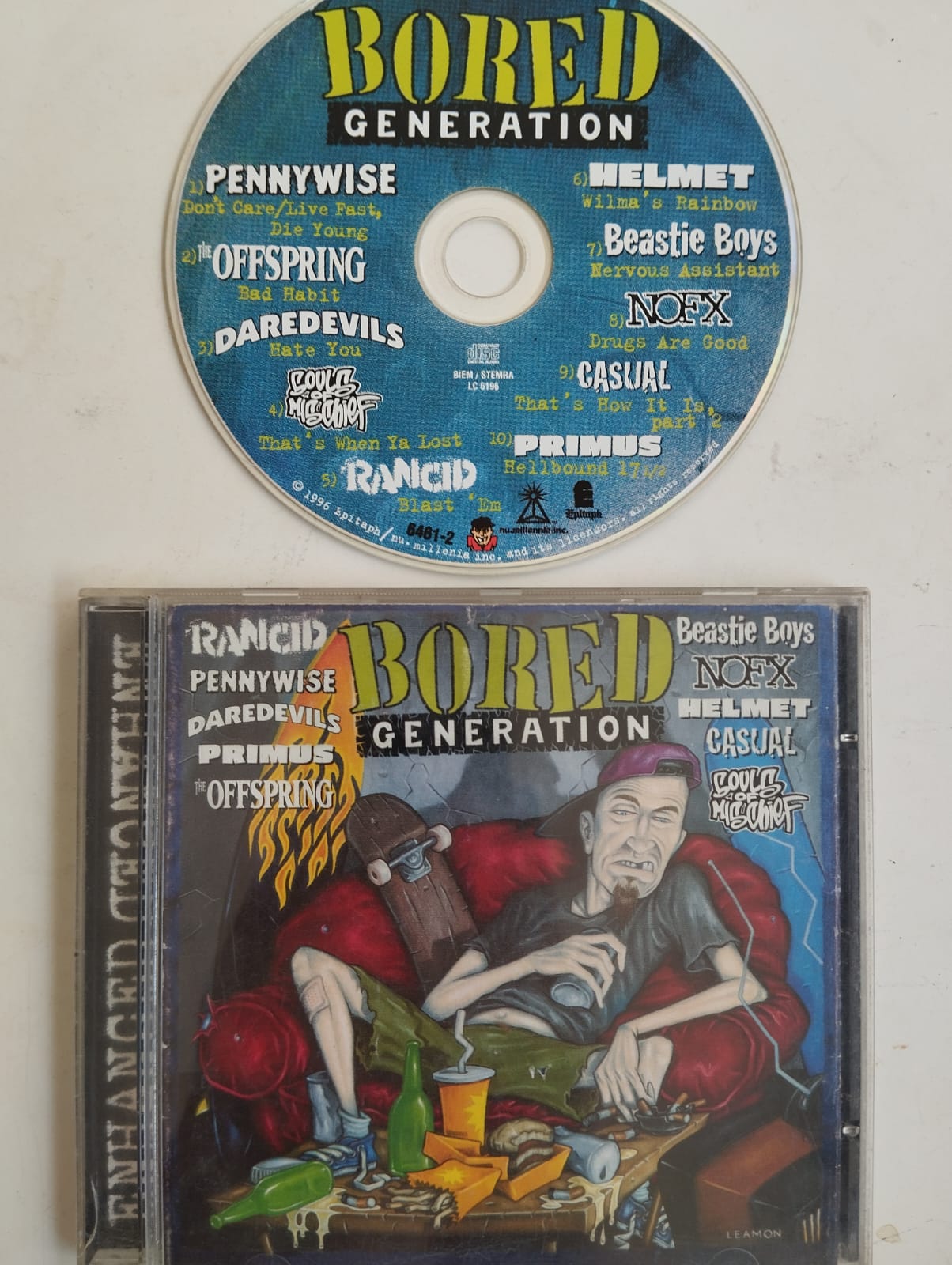 Bored Generation - 1996 Avrupa Basım - 2. El CD Albüm