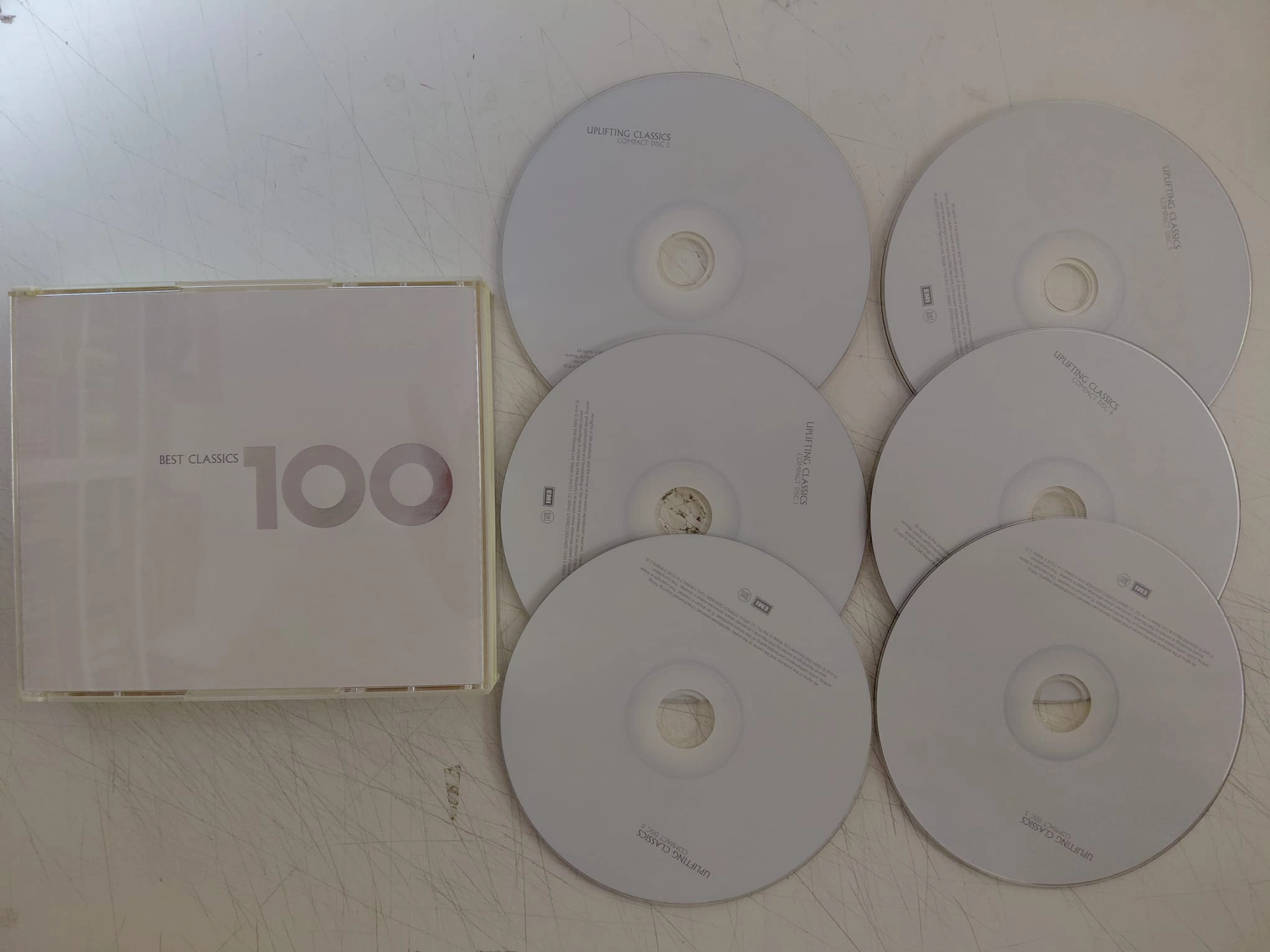 Best Classics 100 - 2004  Hollanda Basım 6xCD Box Set-2.el