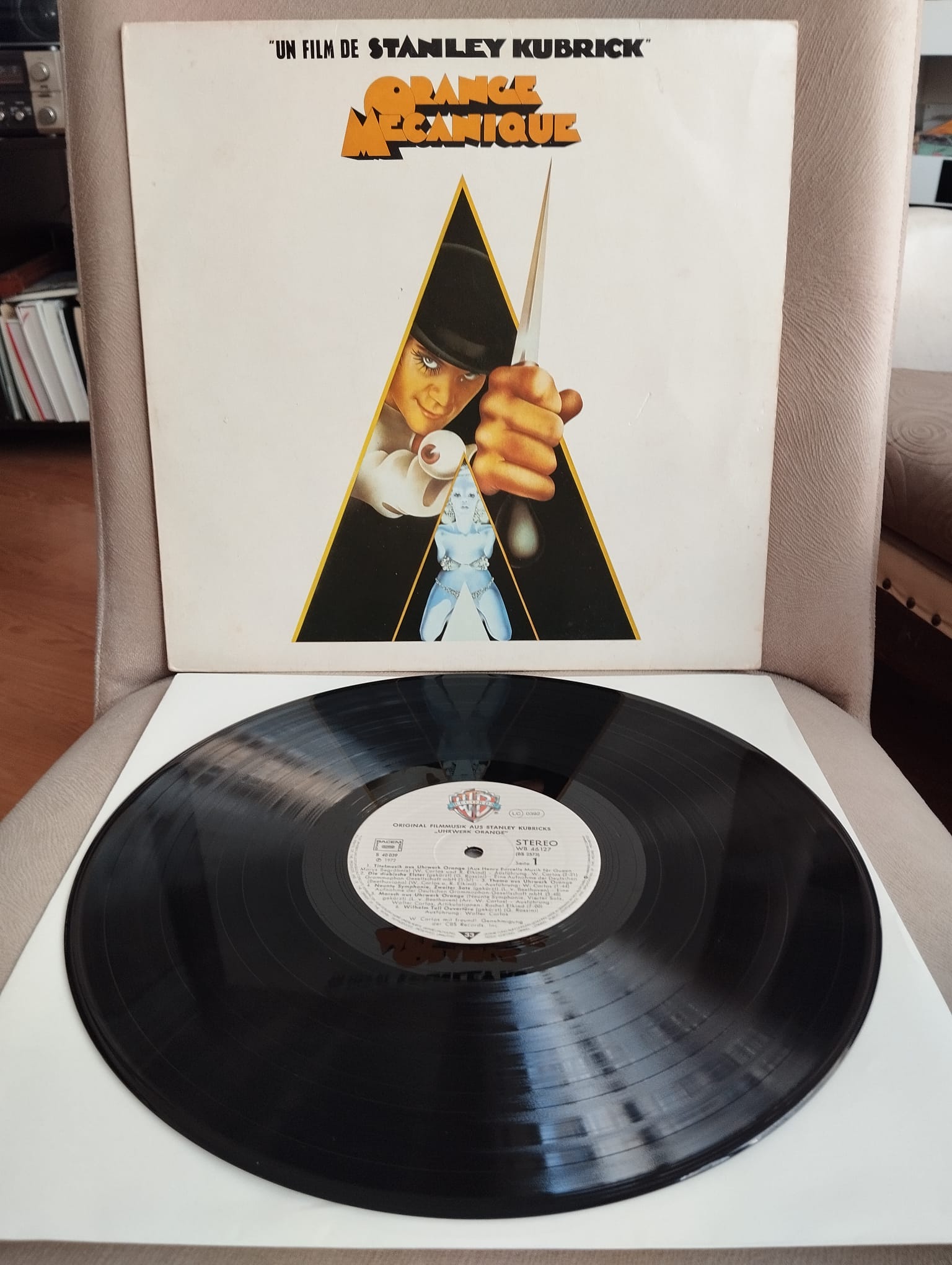 Stanley Kubrick’s – A Clockwork Orange( Otomatik Portakal ) - 1972 Almanya Basım- LP Plak-2.el