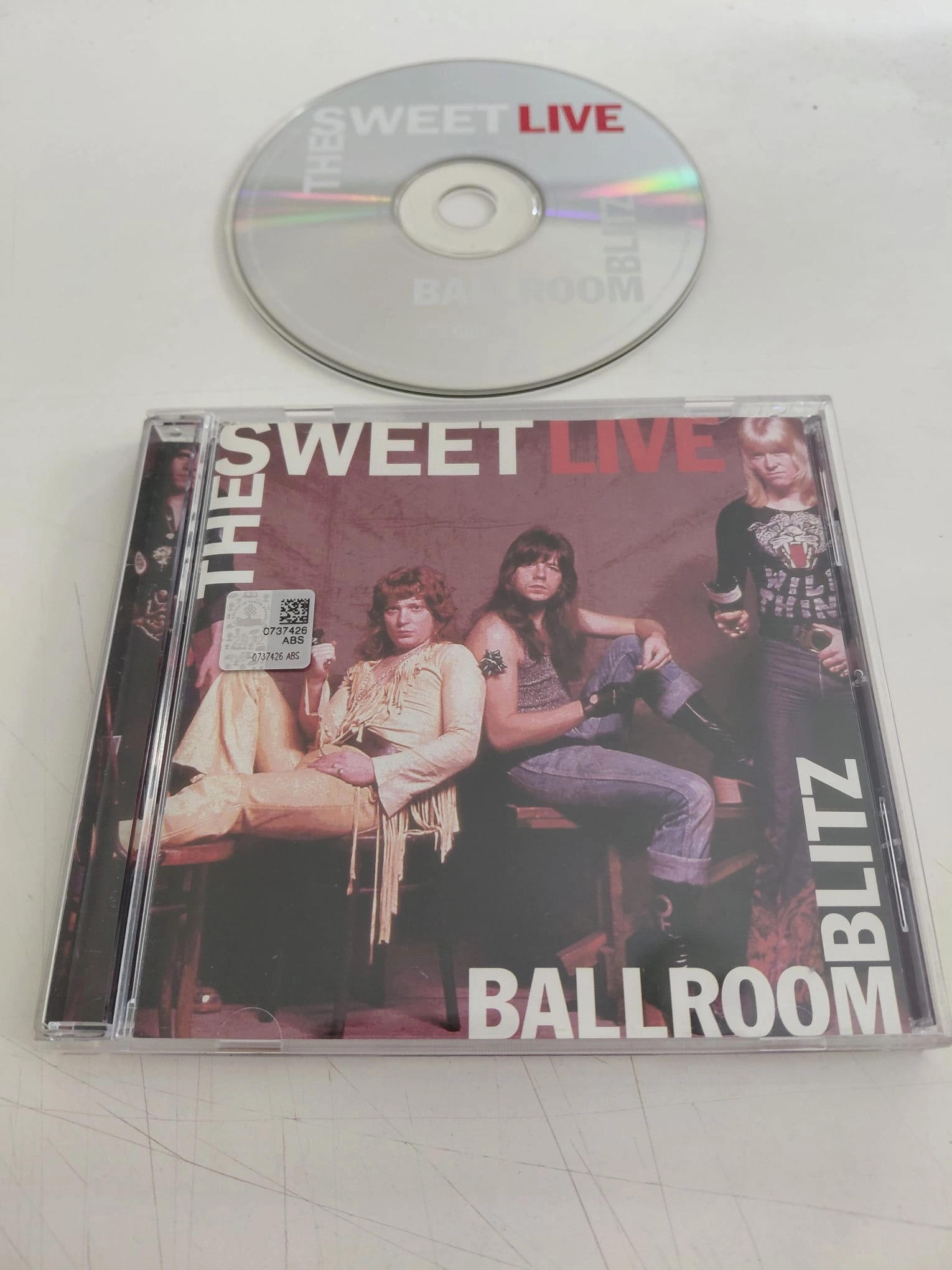 The Sweet – Live Ballroom Blitz – 1999 İngiltere  Basım - CD Albüm-2.el